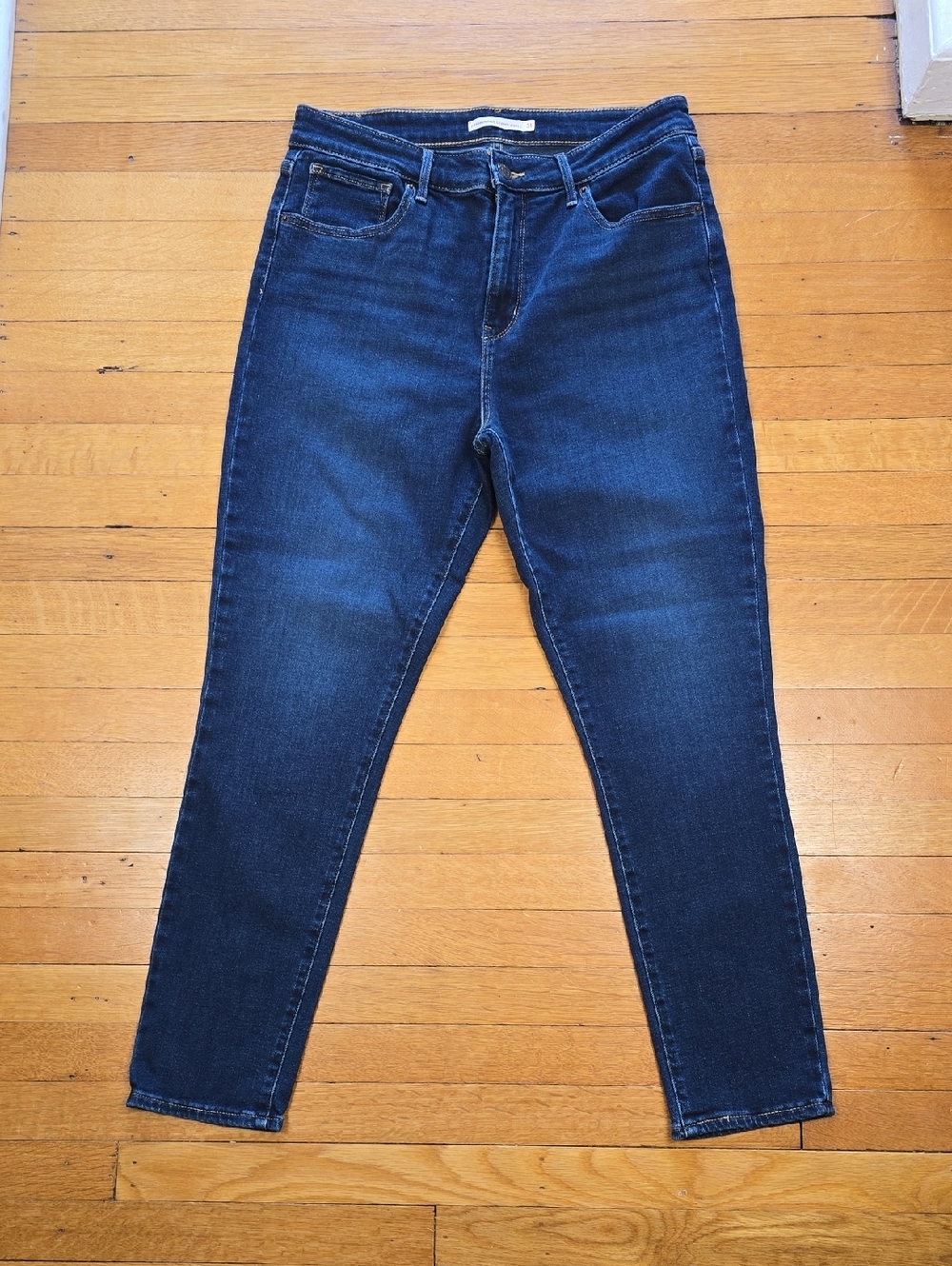 Levi's, 721 High Rise Skinny Ankle Jeans, Dark Wash, EUC, Women's 31